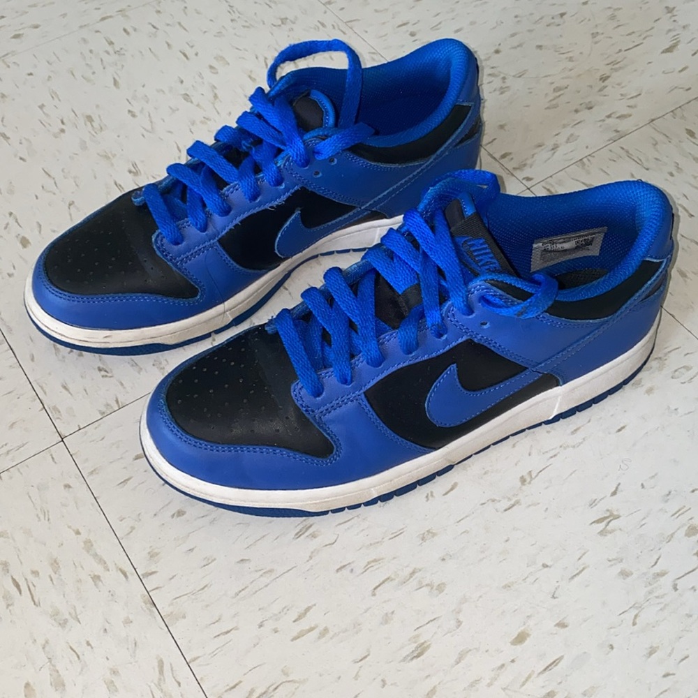 Nike Dunks Royal Blue & Black